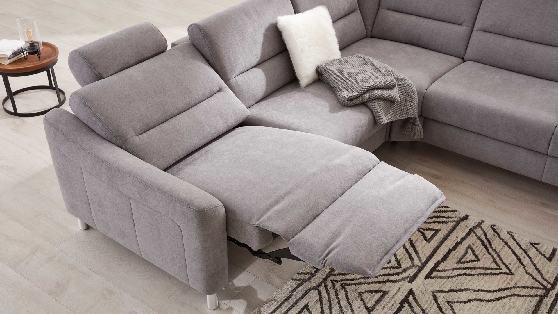 Funktion Interliving aus Metall in Transparent Interliving Sofa Serie 4305 – WallAway Funktions-Mehrpreis