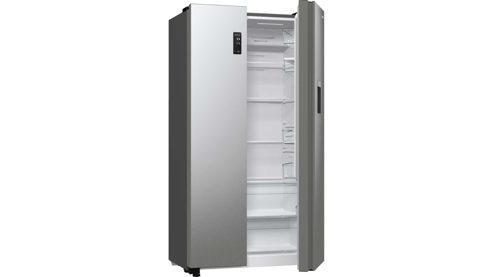 Einbauküche Interliving aus Holz in Weiß Interliving Küche Serie 3090 mit gorenje-Einbaugeräten Magnolia – zweizeilig