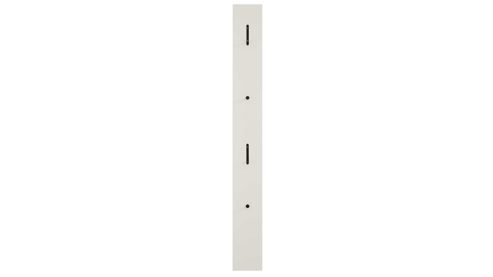Wandgarderobe Interliving aus Holz in Weiß Interliving Garderobe Serie 6015 - Wandgarderobe Mattweiß - ca. 21 x 180 cm