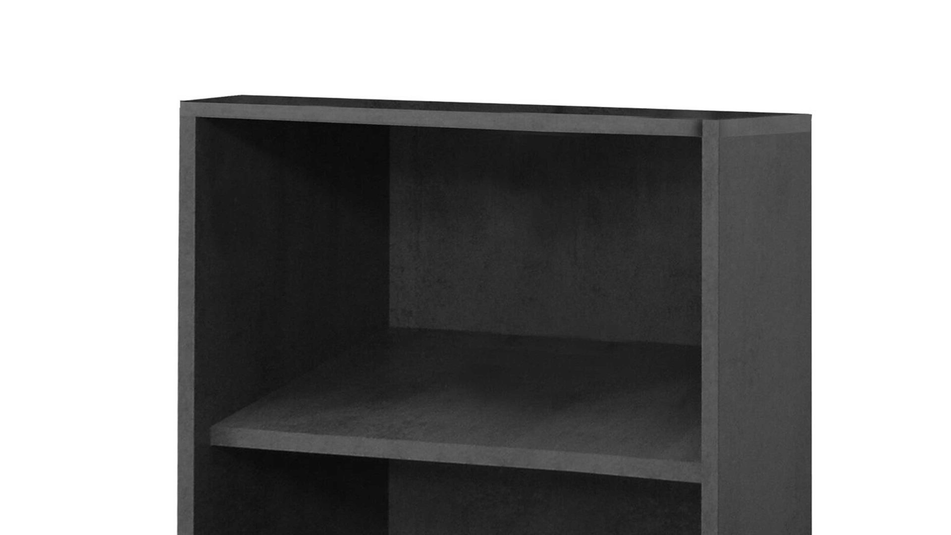 Regal Mäusbacher i.i. aus Holz in Schwarz Aktenregal Mister Office Graphit – ca. 81 x 109 cm