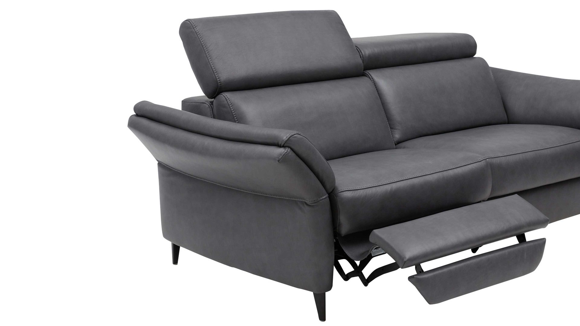 Mehrpreis Interliving aus Metall in Transparent Interliving Sofa Serie 4055 - WallAway zweimotorige Relaxfunktion