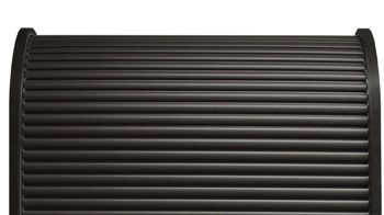 Jalousieschrank Mäusbacher i.i. aus Holz in Schwarz Jalousieschrank Schwarzstahl & Graphit - Höhe ca. 192 cm