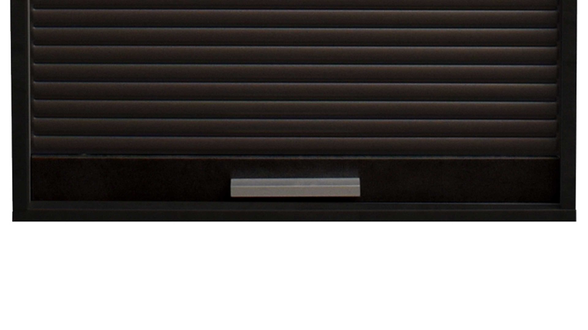 Jalousieschrank Mäusbacher i.i. aus Holz in Schwarz Jalousieschrank Schwarzstahl & Graphit - Höhe ca. 192 cm