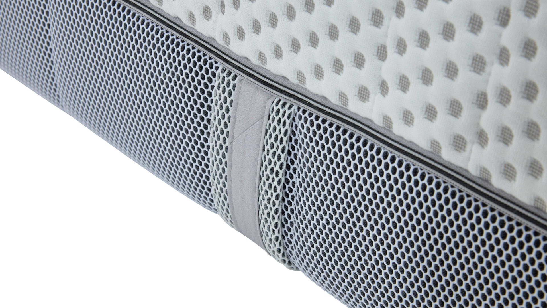 Federkernmatratze Interliving aus Stoff in Weiß Interliving Bettensystem Serie 1416 - Matratze HU-M400 Taschenfederkern - Liegefläche ca. 90 x 200 cm