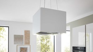 Einbauküche culineo® aus Holz in Weiß Culineo® Einbauküche C648 mit AEG Einbaugeräten Hochglanz Weiß - zweizeilig