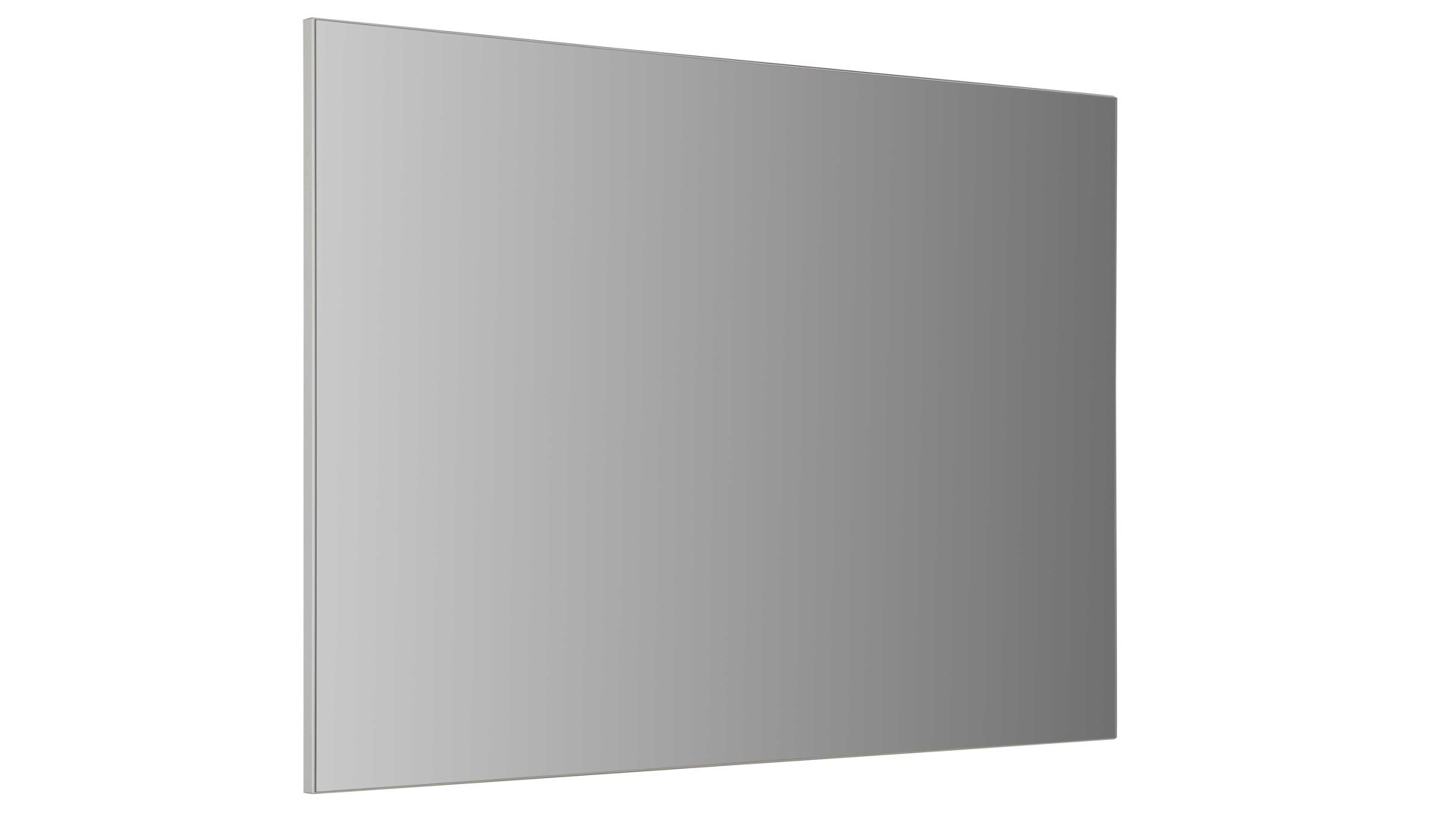 Wandspiegel Interliving aus Spiegel in Transparent Interliving Garderobe Serie 6012 - Spiegel weißer Mattlack - ca. 120 x 82 cm