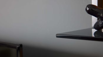 Wandregal Interliving aus Holz in Dunkelgrau Interliving Wohnzimmer Serie 2030 - Wandregal Wolfram Grey & Spaltholz - Länge ca. 150 cm