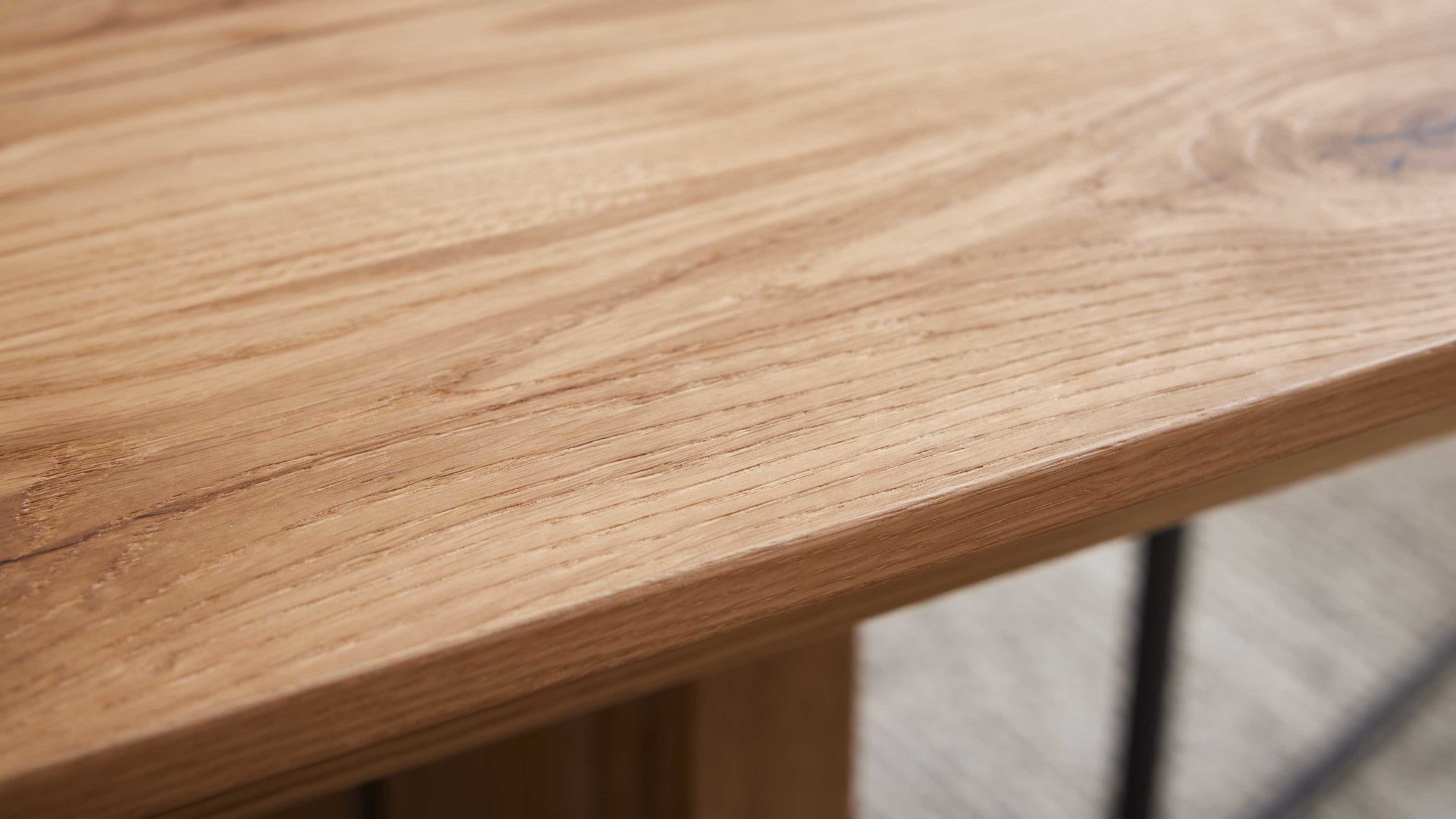 Esstisch Interliving aus Holz in Holzfarben Interliving Esszimmer Serie 5604 - Esstisch Eiche rustico - ca. 190 x 100 cm