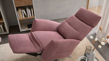 Funktion Interliving aus Metall in Transparent Interliving Sessel Serie 4504 - Relaxfunktion motorisch verstellbar