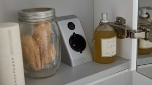 Badmöbel-Set Interliving aus Holz in Weiß Interliving Bad Serie 3702 - Badmöbel-Set 7793 Edelweiß - dreiteilig