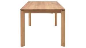 Auszugtisch Interliving aus Holz in Holzfarben Interliving Esszimmer Serie 5102 – Auszugtisch Eiche bianco - ca. 180 - 280 x 90 cm