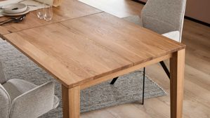Auszugtisch Interliving aus Holz in Holzfarben Interliving Esszimmer Serie 5102 – Auszugtisch Charakter-Eiche - ca. 220 - 320 x 100 cm