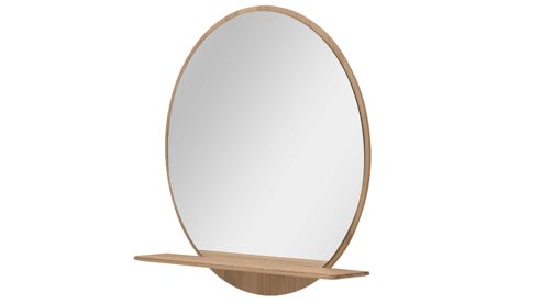 Garderoben-Set Interliving aus Holz in Holzfarben Interliving Garderoben Serie 6014 - Garderobenkombination Wildeiche & Granitfurnier - fünfteilig