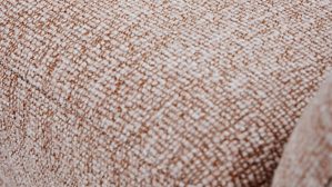 Schlafsofa Interliving aus Stoff in Rosa Interliving Schlafsofa Serie 4700 - Schlafsofa sienafarbener Webstoff Loft & schwarze Aluminiumfüße - Breite ca. 228 cm