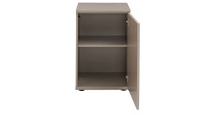 Sideboard Interliving aus Holz in Grau Interliving Wohnzimmer Serie 2031 - Sideboard CK18060 Grau & Risseiche - zwei Türen, zwei Schubladen, Breite ca. 180 cm