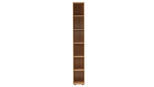 Wohnwand Interliving aus Holz in Grau Interliving Wohnzimmer Serie 2032 - Wohnwand Grau & Risseiche - Länge ca. 315 cm